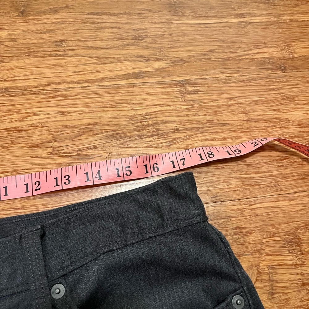 Banana Republic Men's Charcoal Gray Slim Travel Jean. Size 34 Waist X 32 Length - Picture 12 of 16